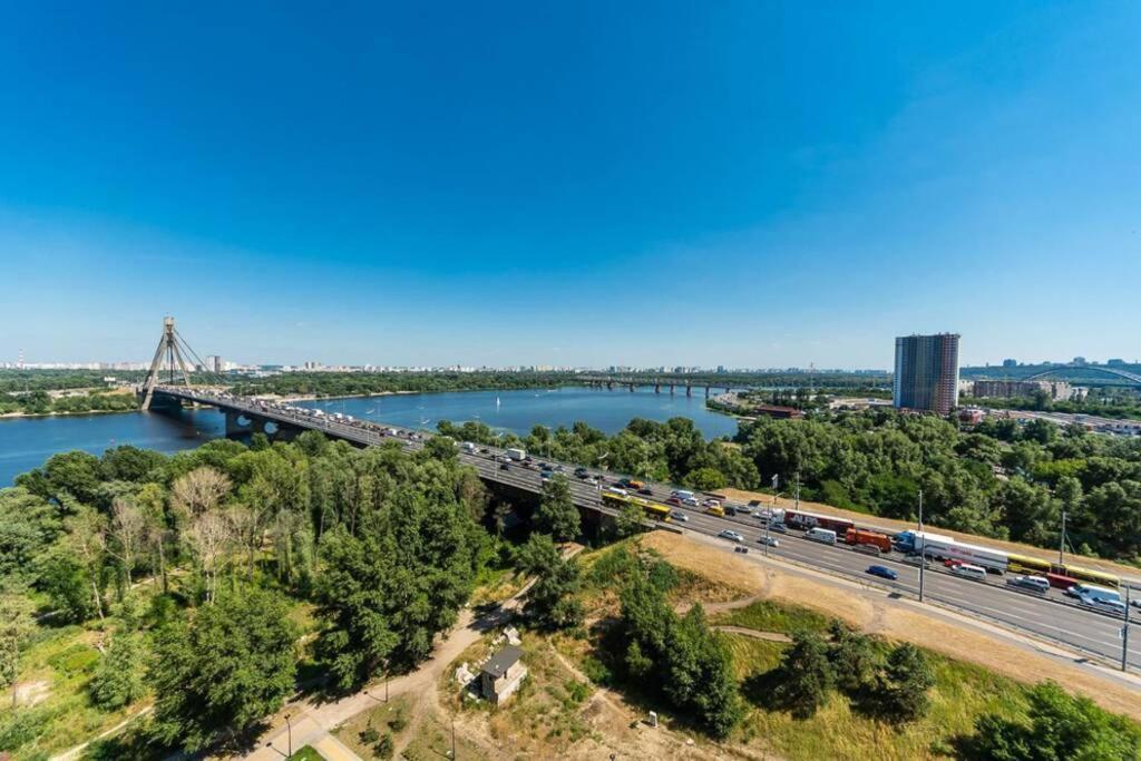 Apartments With Crazy Panoramic View Of The Dniepr Kiev Exterior foto